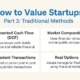 4 روش سنتی در ارزشگذاری startup